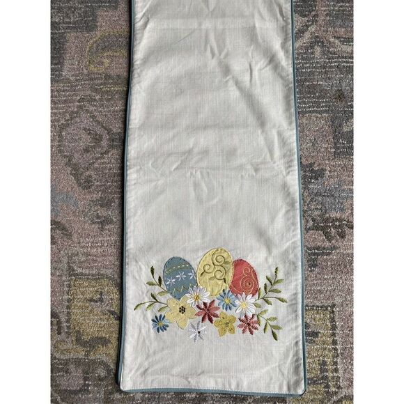 Inspired Design Easter Egg Sequin Table Runner - Picture 1 of 6